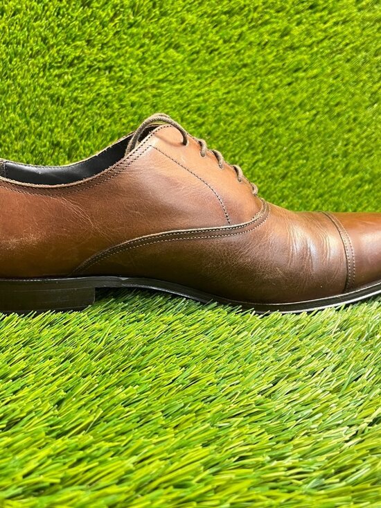 To Boot New York Frankie Mens Size 12 Brown Classic Leather Cap Toe Oxford Shoes main image 5